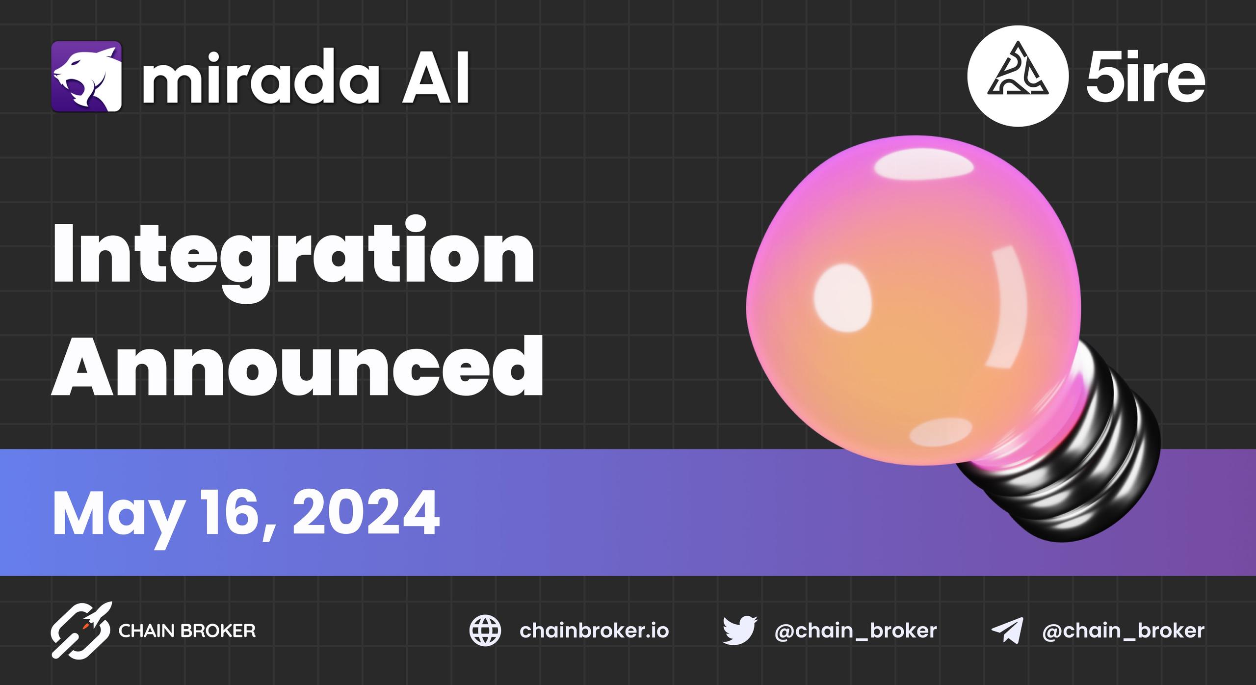 Mirada AI Integrates with 5ireChain